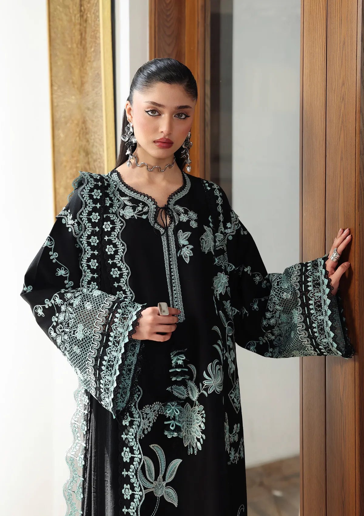Qalamkar Qline Lawn Drop II'26 QKL-06 SANA