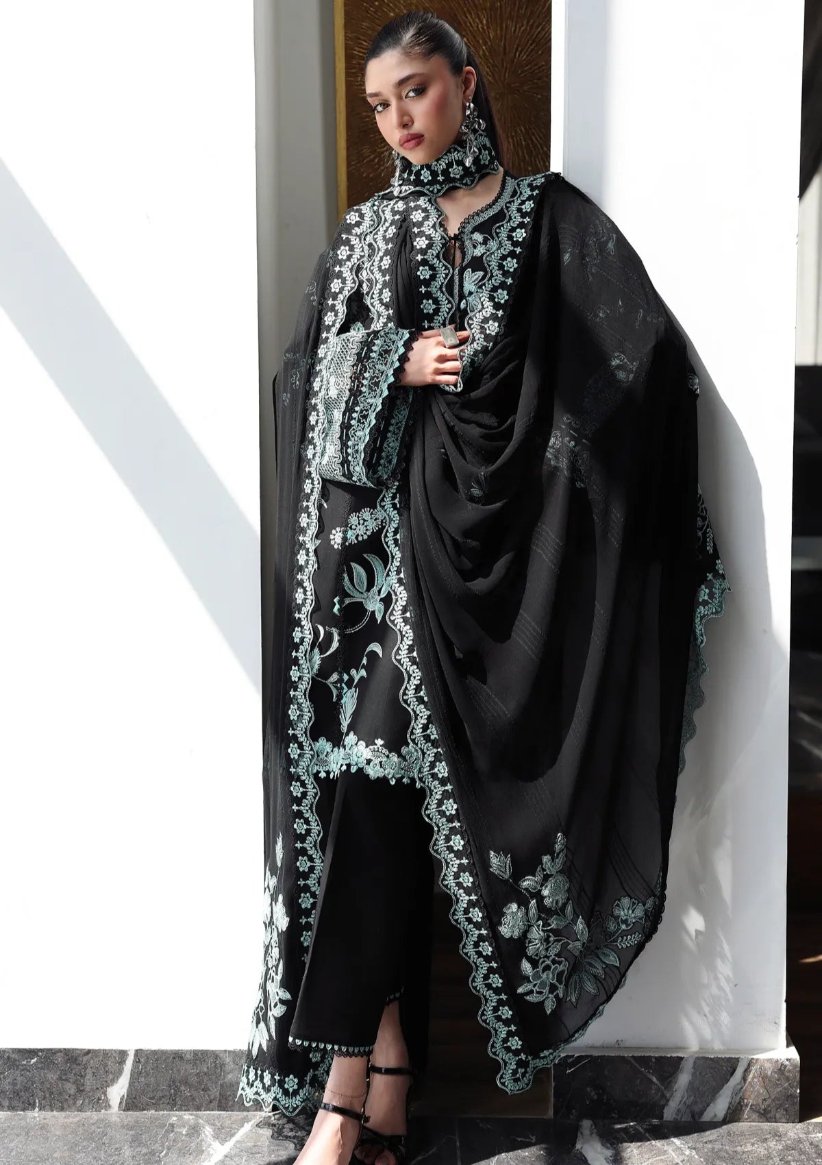 Qalamkar Qline Lawn Drop II'26 QKL-06 SANA