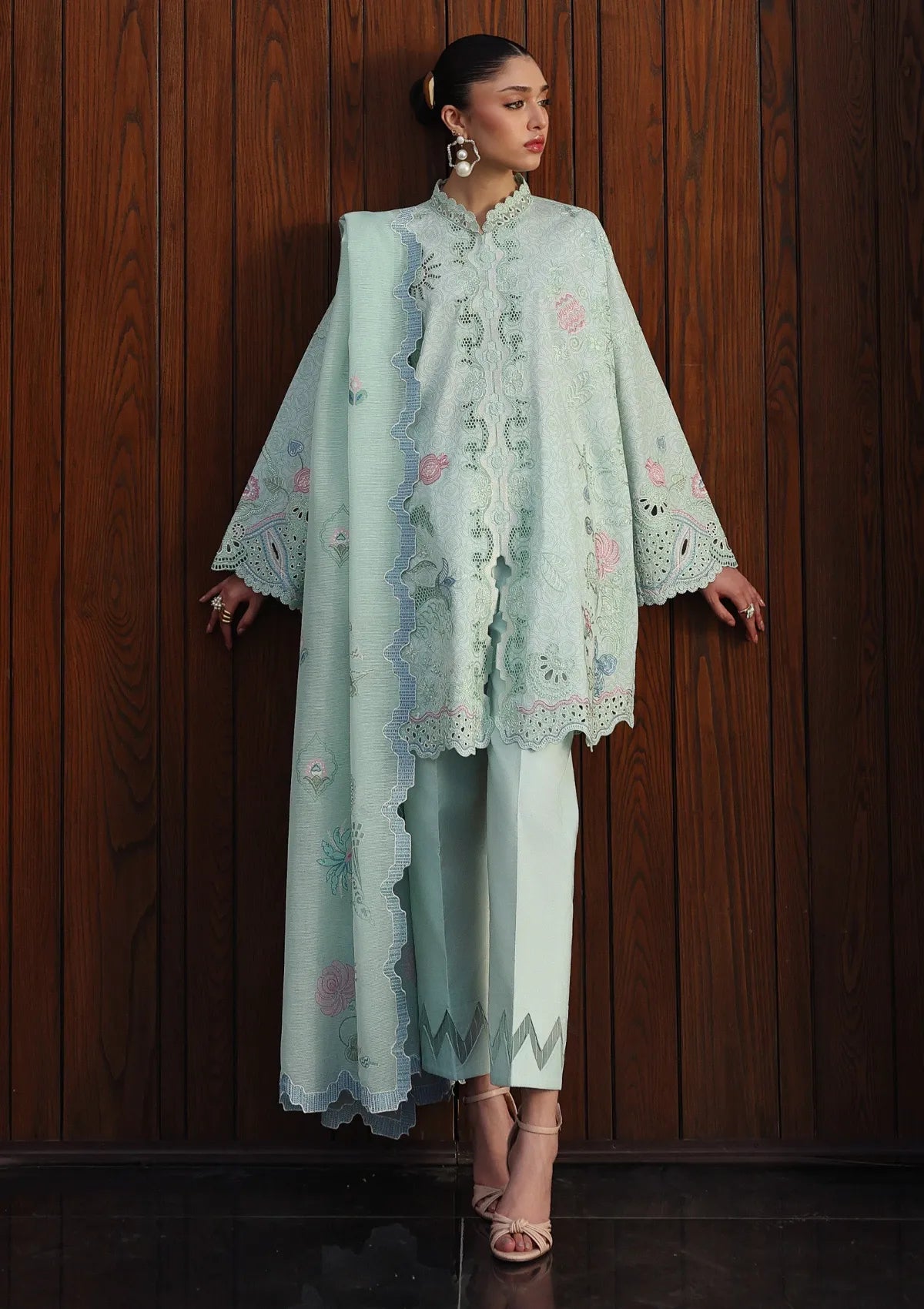 Qalamkar Qline Lawn Drop II'26 QKL-07 LEYA