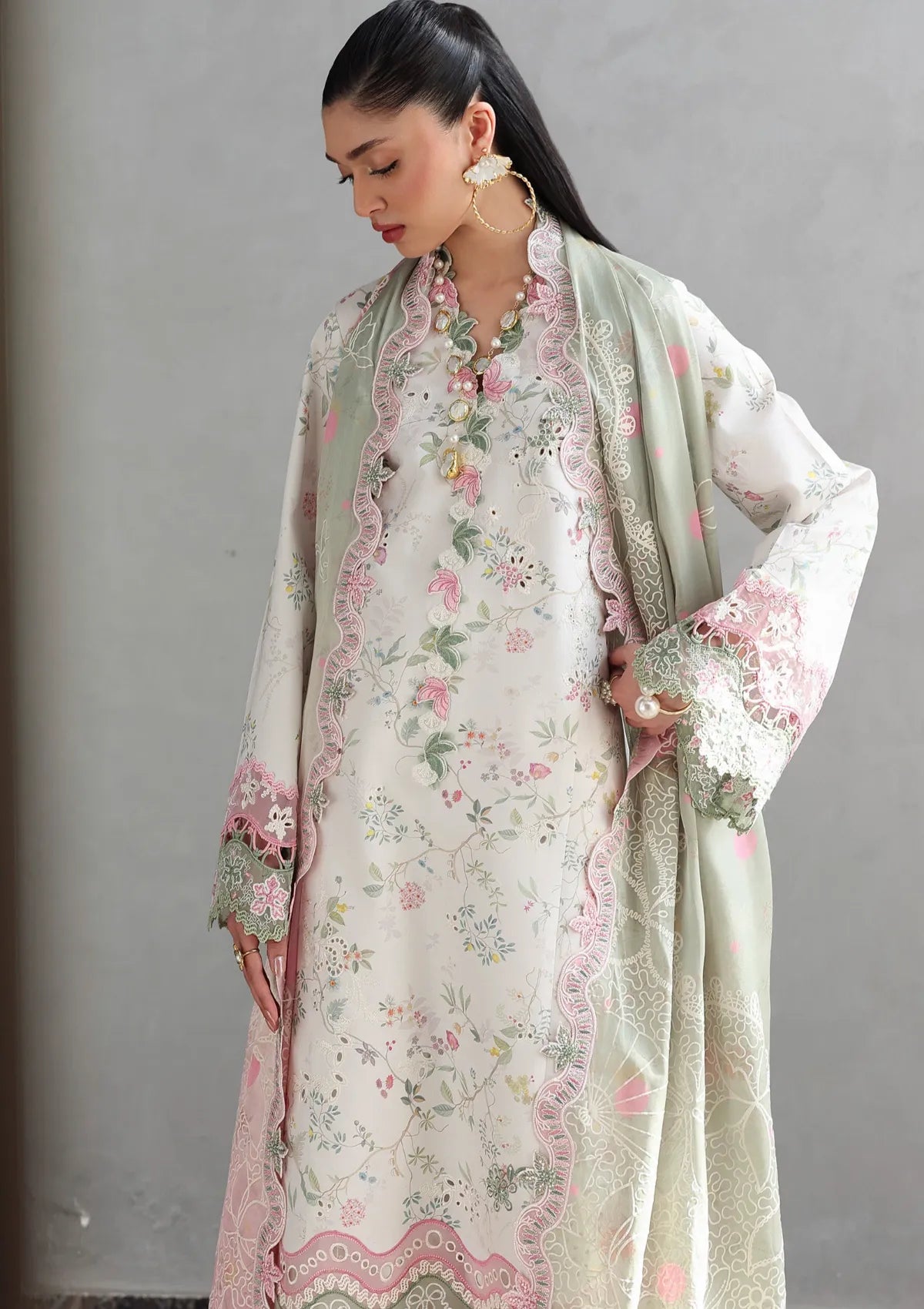 Qalamkar Qline Lawn Drop II'26 QKL-09 SIAA