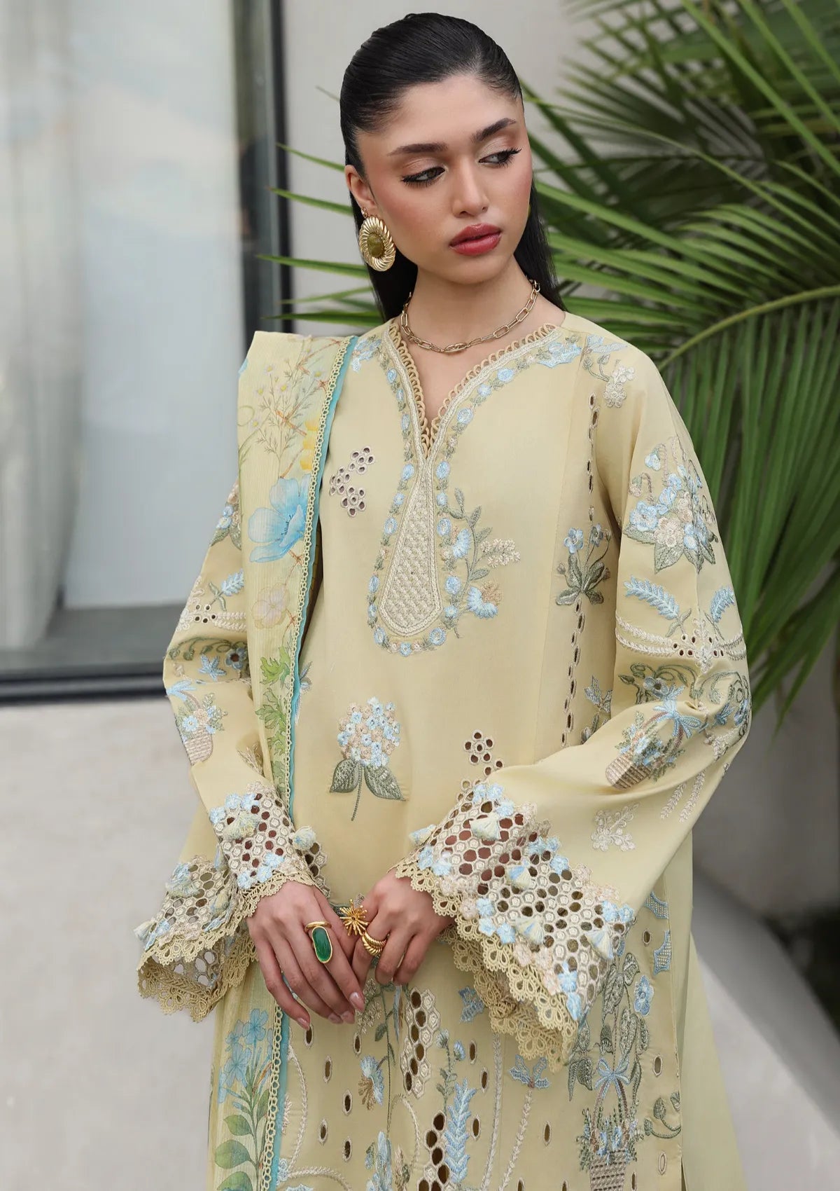 Qalamkar Qline Lawn Drop II'26 QKL-11 MEIRA