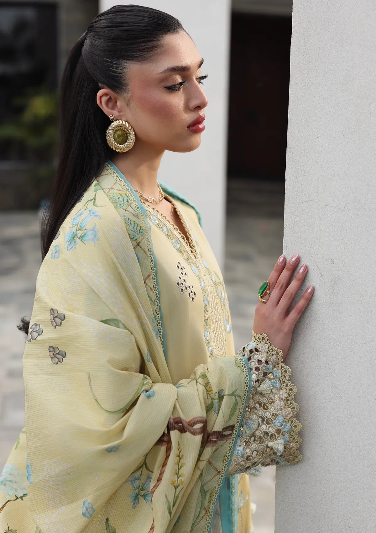 Qalamkar Qline Lawn Drop II'26 QKL-11 MEIRA