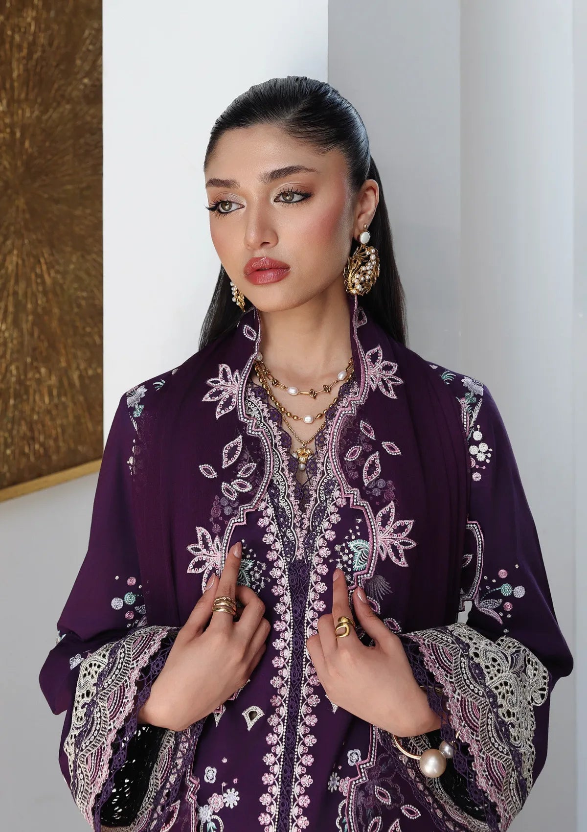 Qalamkar Qline Lawn Drop II'26 QKL-14 SUHRA