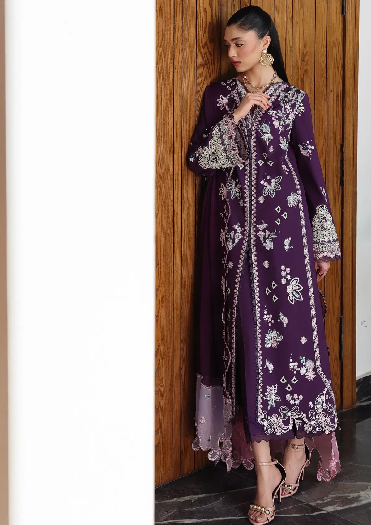 Qalamkar Qline Lawn Drop II'26 QKL-14 SUHRA