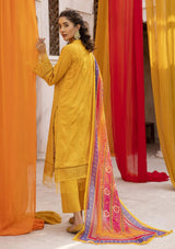 RA Mahee's Chunri Emb Lawn'24 Vol-29 ML-04 - Mohsin Saeed Fabrics