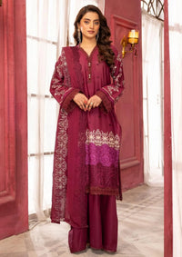 RA Mahee's Zaib Tan Emb Lawn'24 D-07 - Mohsin Saeed Fabrics