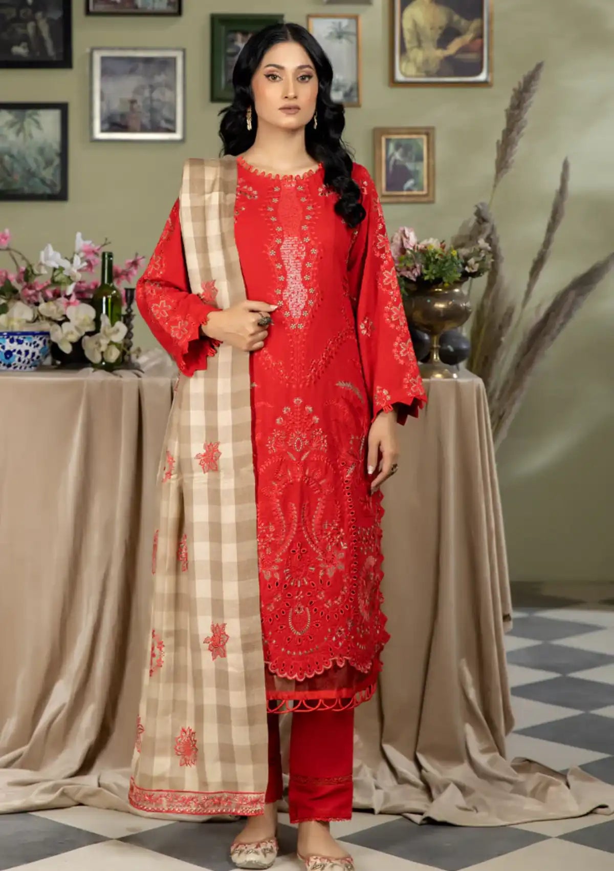 Marjjan Resham Wool'24 MDS-67 RED