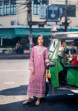 Roheenaz Taneez Block Print'24 RNB-01A-MARAL
