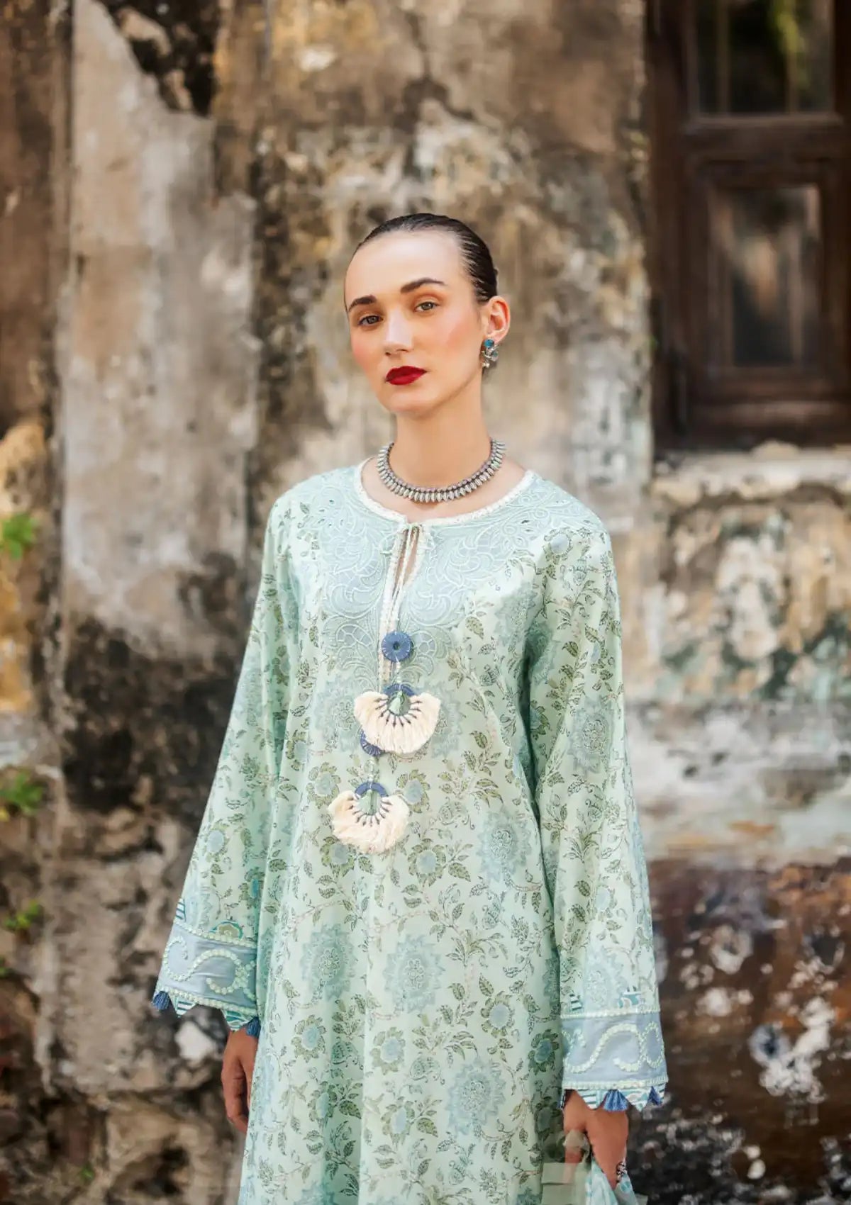 Roheenaz Taneez Block Print'24 RNB-02A-JASMIN