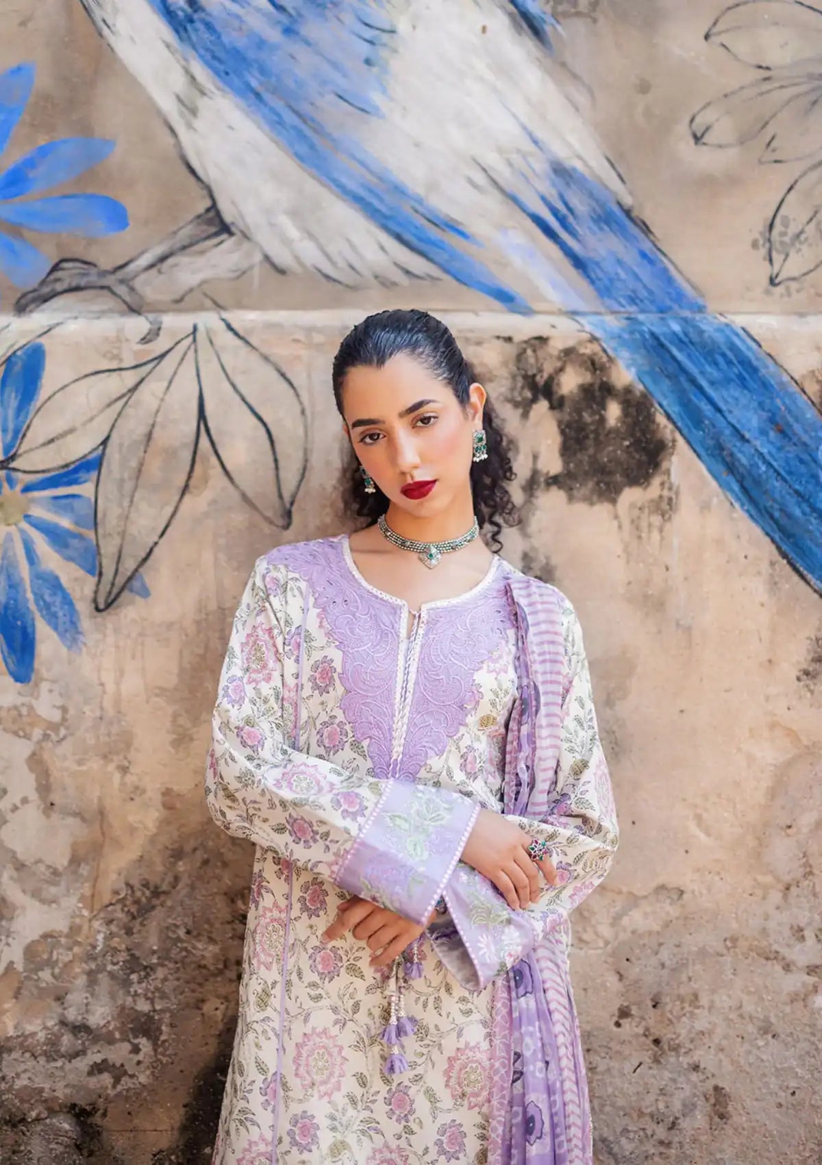 Roheenaz Taneez Block Print'24 RNB-02B-KIANA