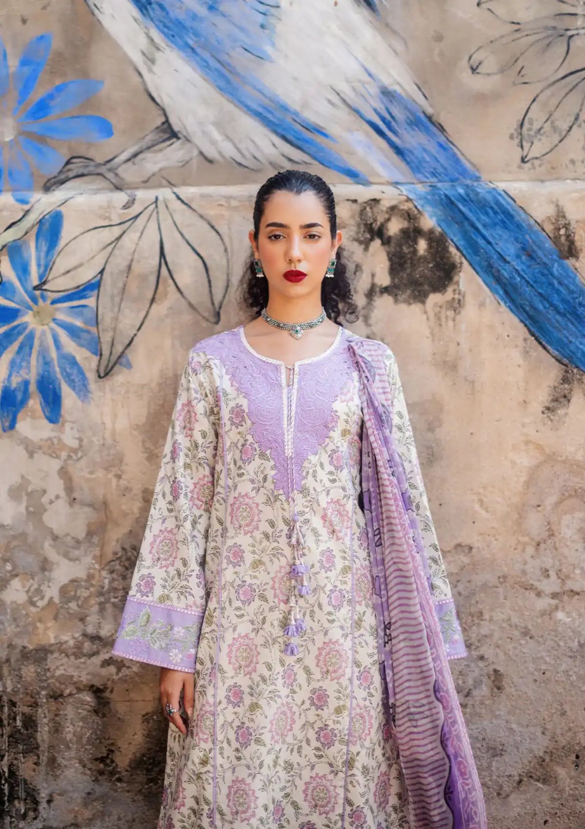 Roheenaz Taneez Block Print'24 RNB-02B-KIANA