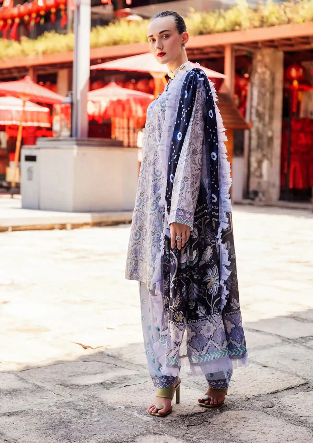 Roheenaz Taneez Block Print'24 RNB-03A-AFSANEH
