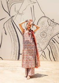 Roheenaz Taneez Block Print'24 RNB-03B-YEKTA