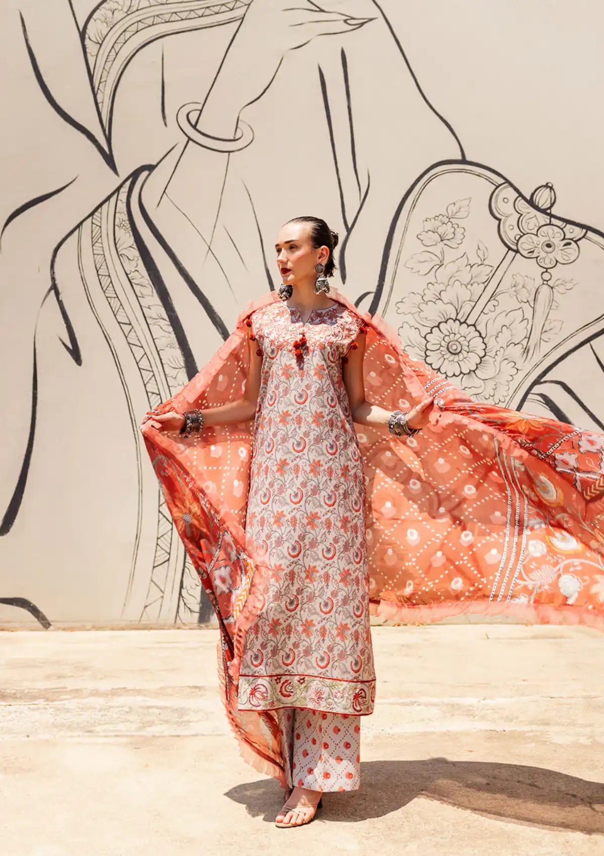 Roheenaz Taneez Block Print'24 RNB-03B-YEKTA