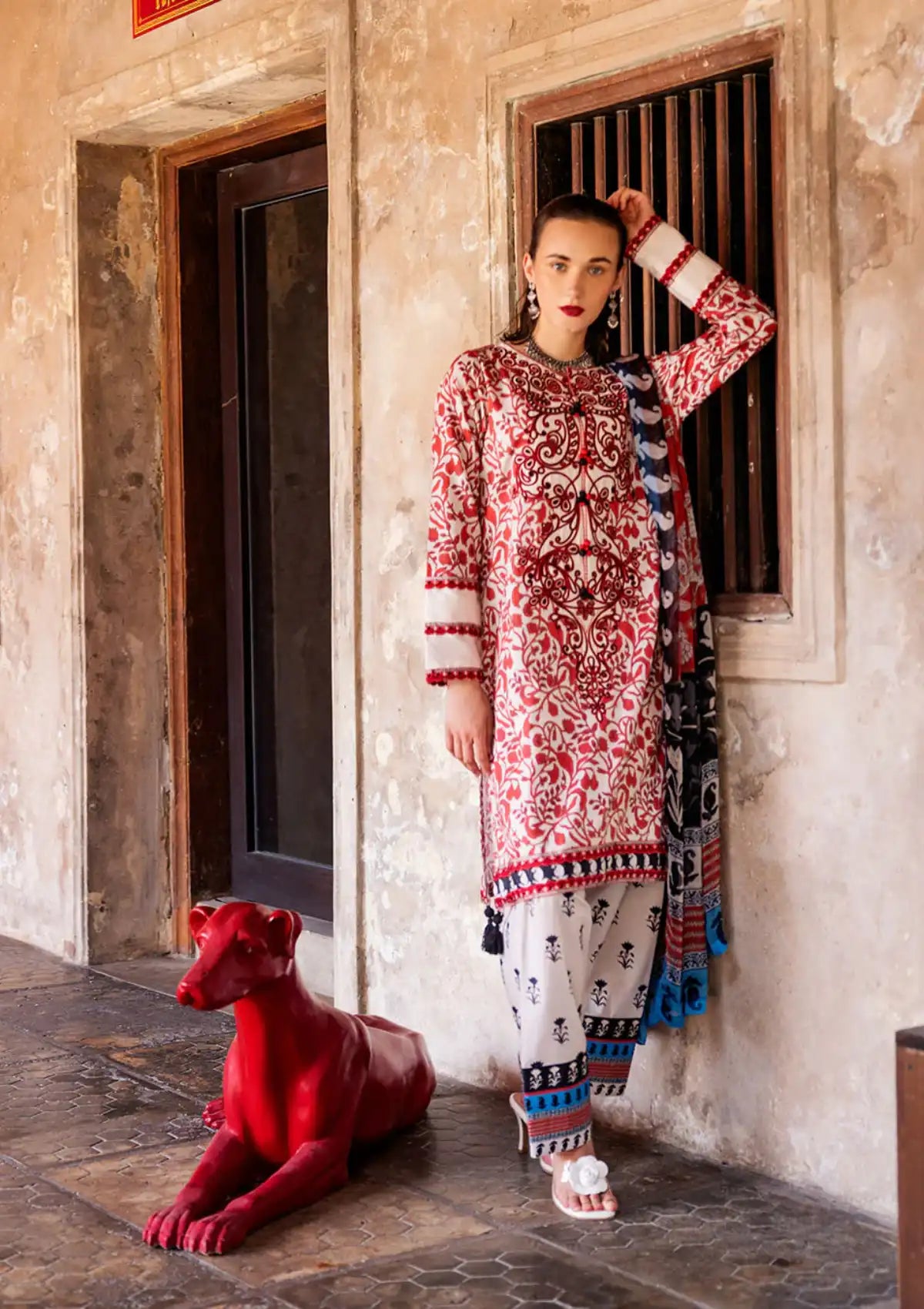 Roheenaz Taneez Block Print'24 RNB-04A-KIMIA