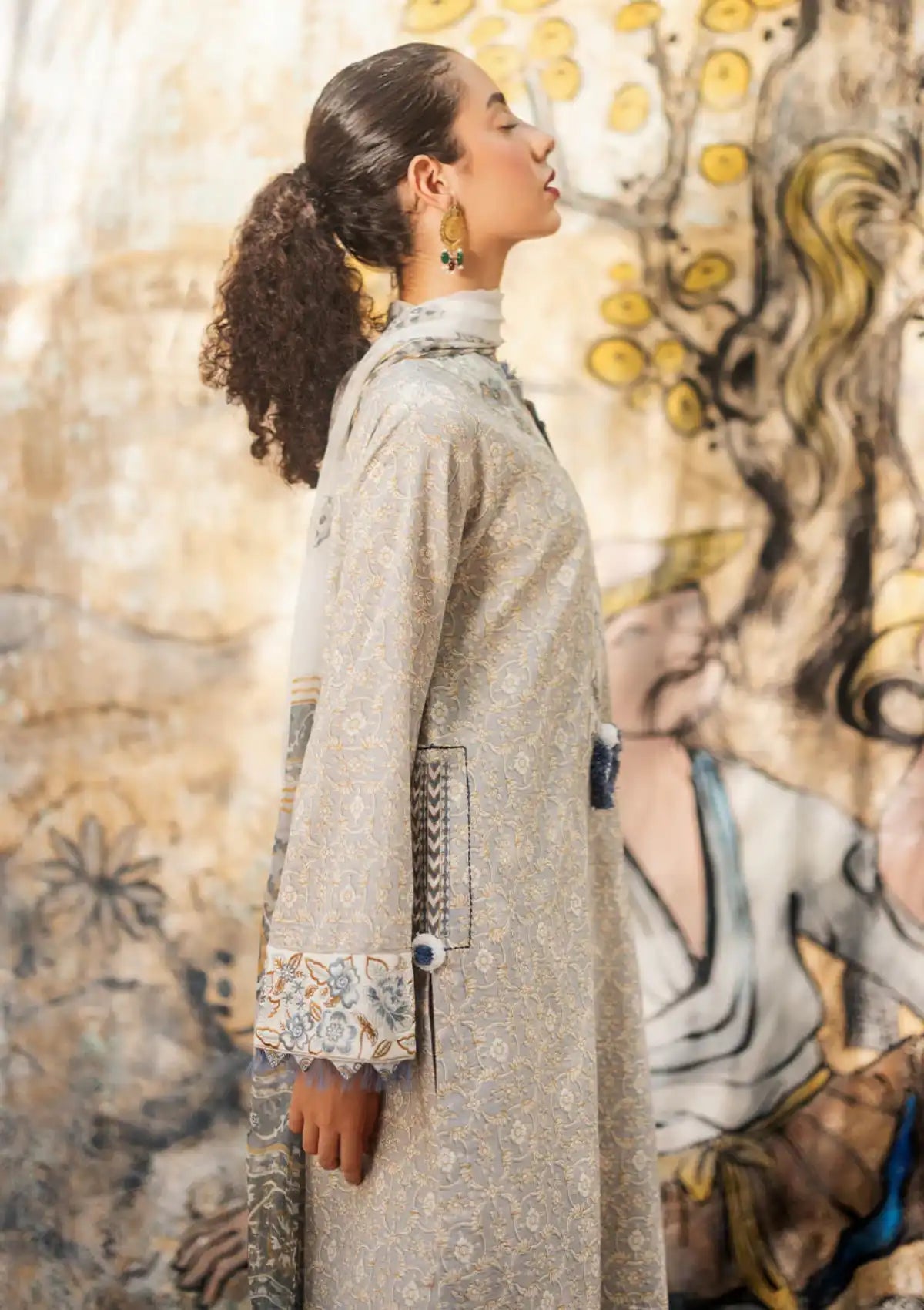Roheenaz Taneez Block Print'24 RNB-06A-MAHSA