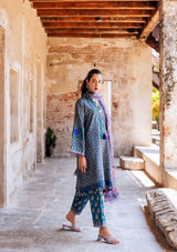 Roheenaz Taneez Block Print'24 RNB-06B-ELIKA