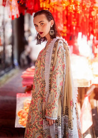Roheenaz Taneez Block Print'24 RNB-08A-ZARA