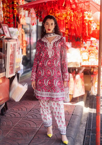 Roheenaz Taneez Block Print'24 RNB-08B-LEYLI