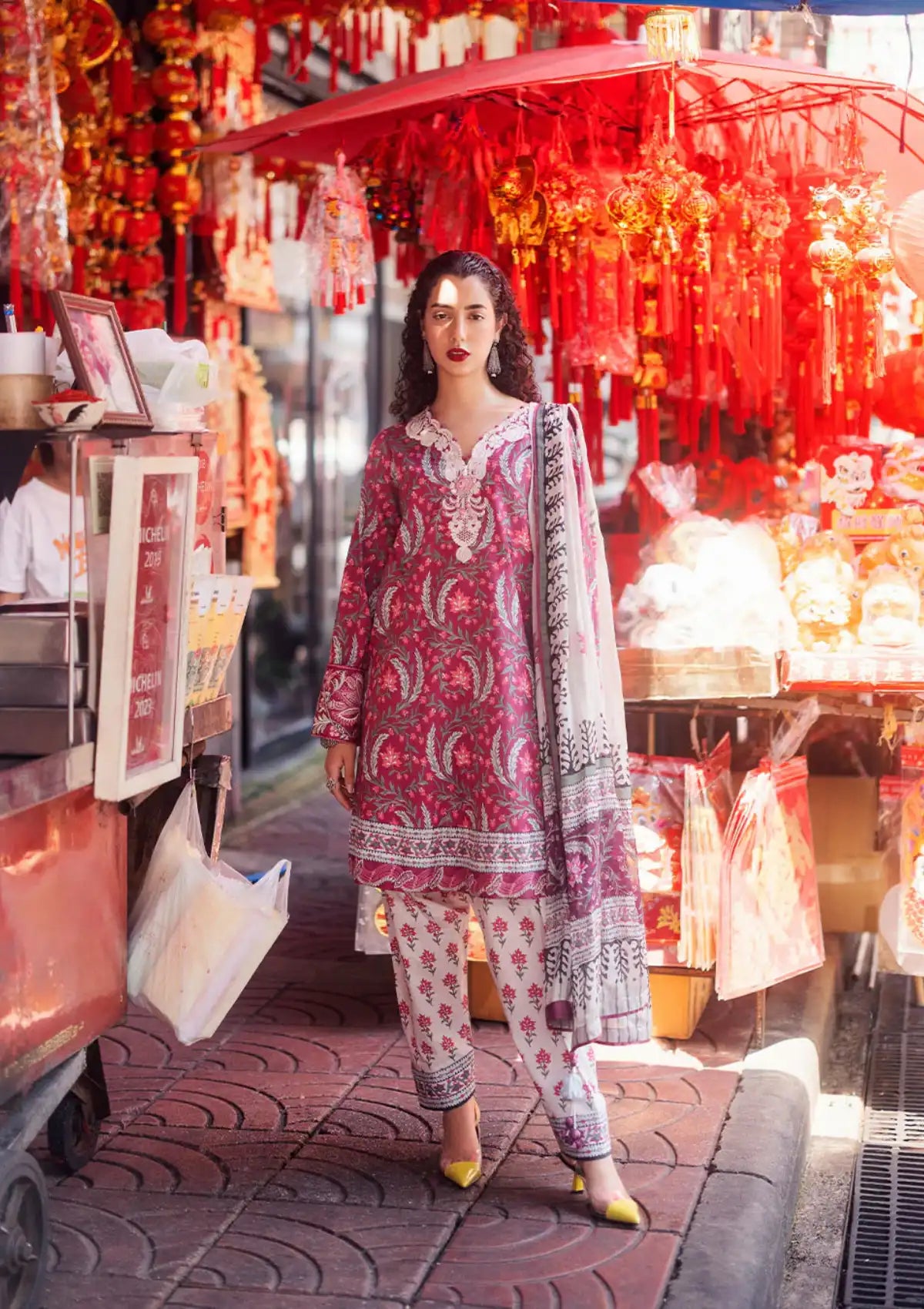 Roheenaz Taneez Block Print'24 RNB-08B-LEYLI