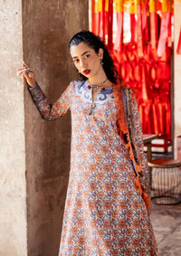Roheenaz Taneez Block Print'24 RNB-09A-NEDA