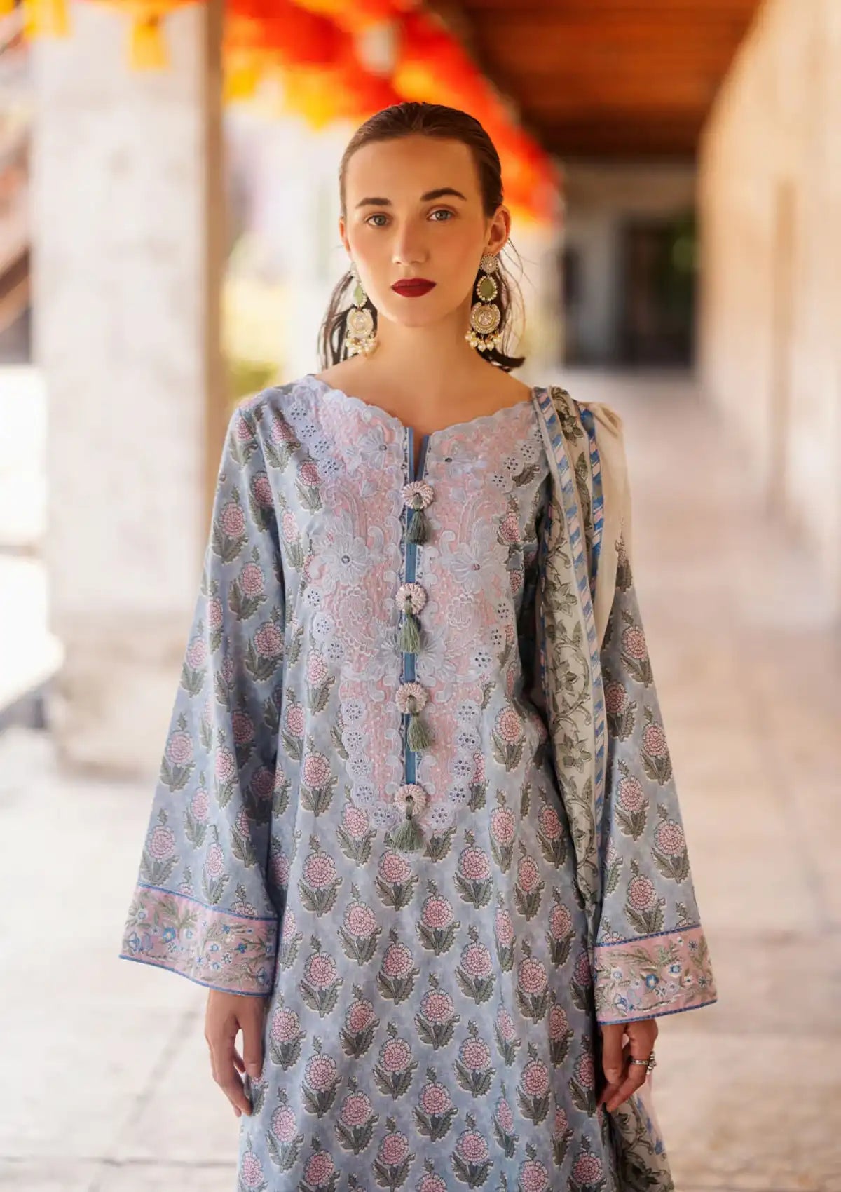 Roheenaz Taneez Block Print'24 RNB-10B-MAHNAZ