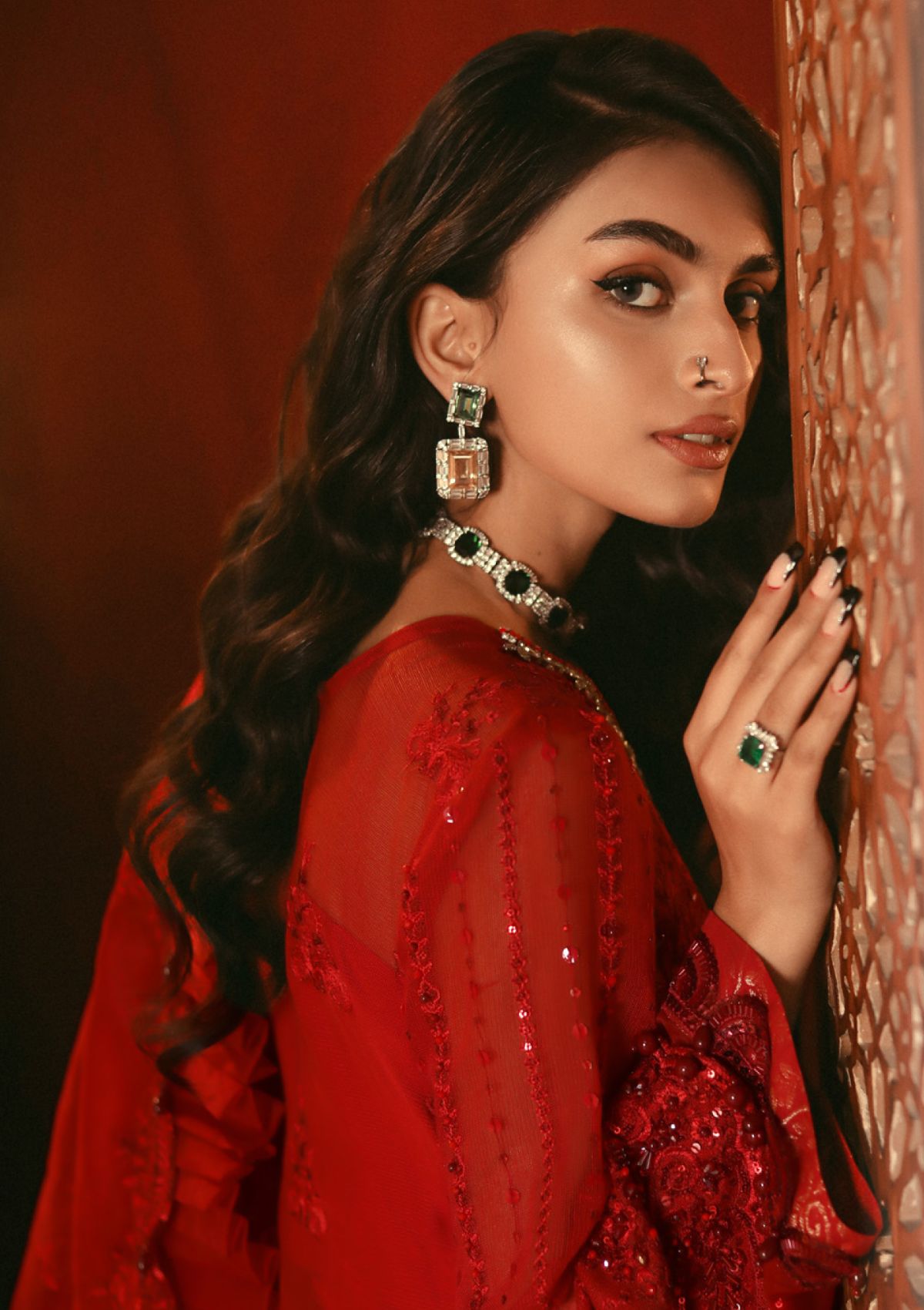 Raeesa Nooraniyat Wedding Edition'23 D-04 - Mohsin Saeed Fabrics