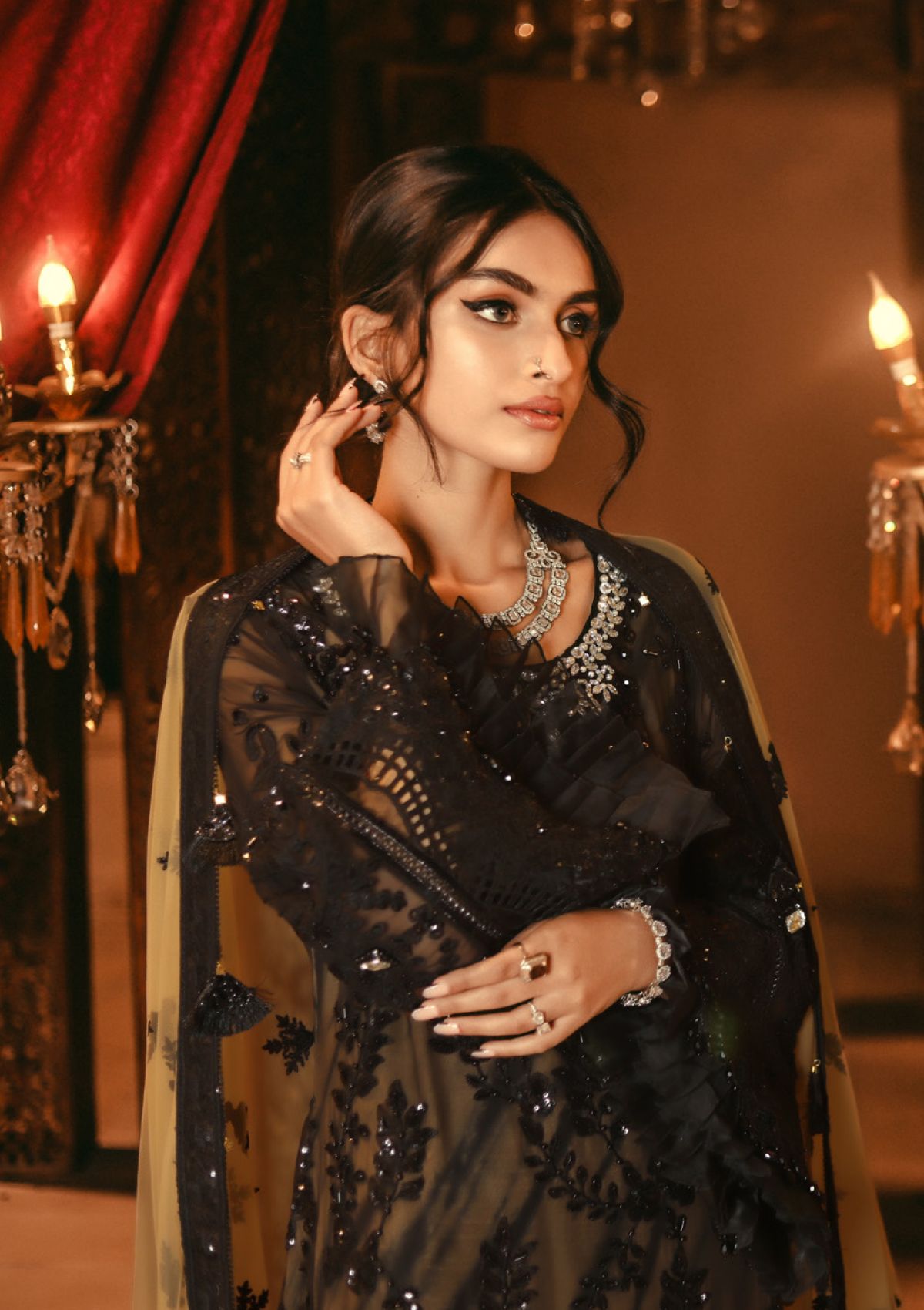 Raeesa Nooraniyat Wedding Edition'23 D-07 - Mohsin Saeed Fabrics