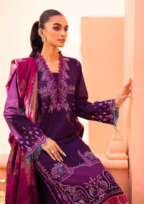 RajBari Premium Festive '23 D-4A is available at Mohsin Saeed Fabrics online shop All the top women brands in pakistan such as Freesia, Maria b, Zara Shahjahan, Asim Jofa, Zaha, Elan, Crimson, Sobia Nazir, Maryam n Maria, Hussain Rehar, Marjjan, Anaya by Kiran Chaudhary, johra, Shaista, farah talib aziz and Gul Ahmed. 