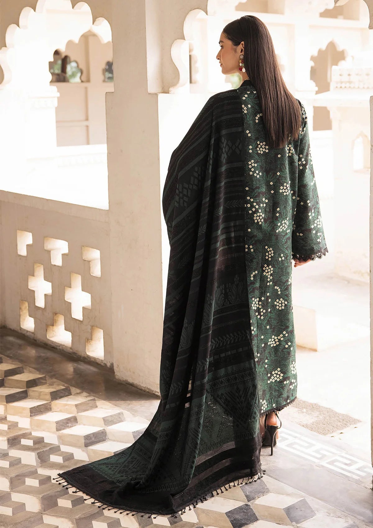 RajBari Premium Winter Shawl'24 D-01A