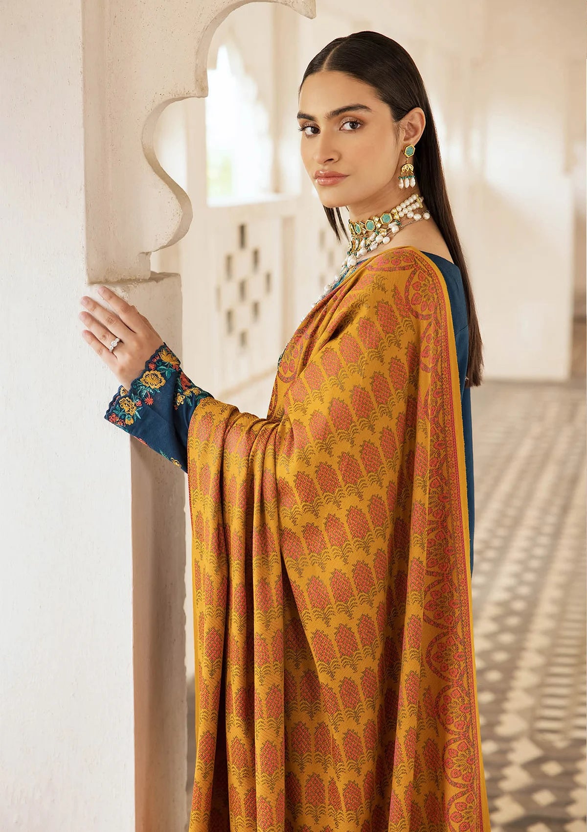 RajBari Premium Winter Shawl'24 D-02A