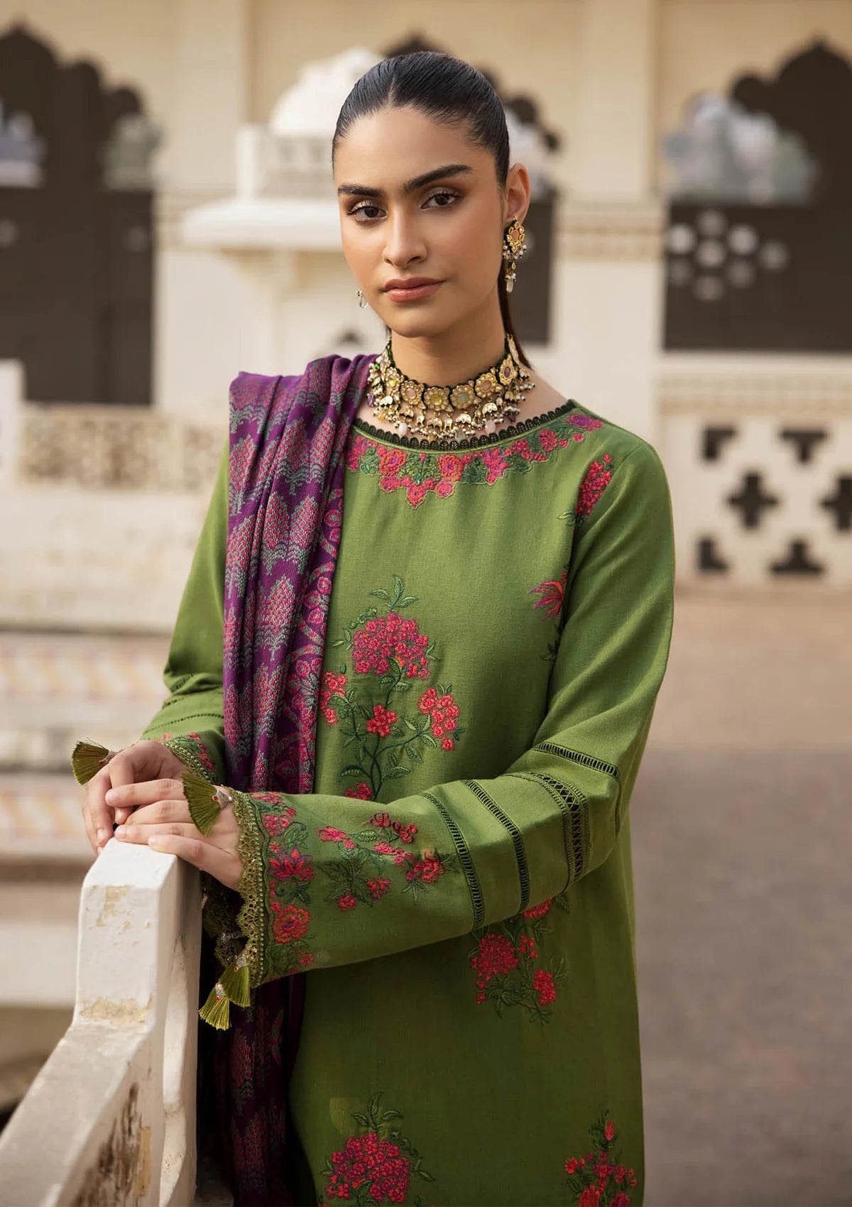 RajBari Premium Winter Shawl'24 D-02B