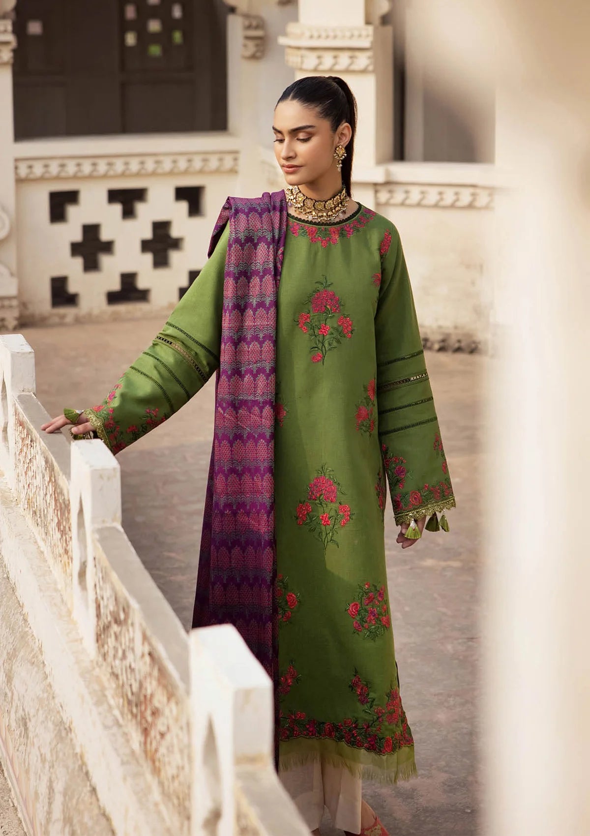 RajBari Premium Winter Shawl'24 D-02B