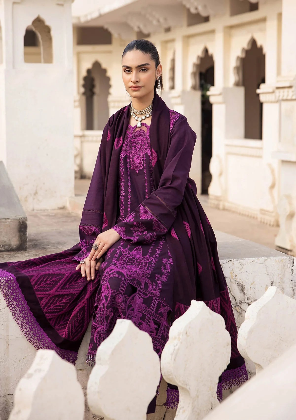 RajBari Premium Winter Shawl'24 D-05A
