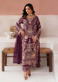 Arzoo By Ramsha Chiffon'24 Vol-01 U-112