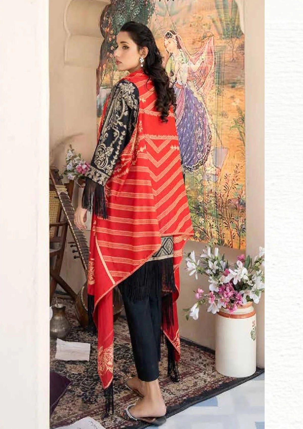 Rang-e-Baharan by Wania'22 Vol-01 WP-221 - Mohsin Saeed Fabrics