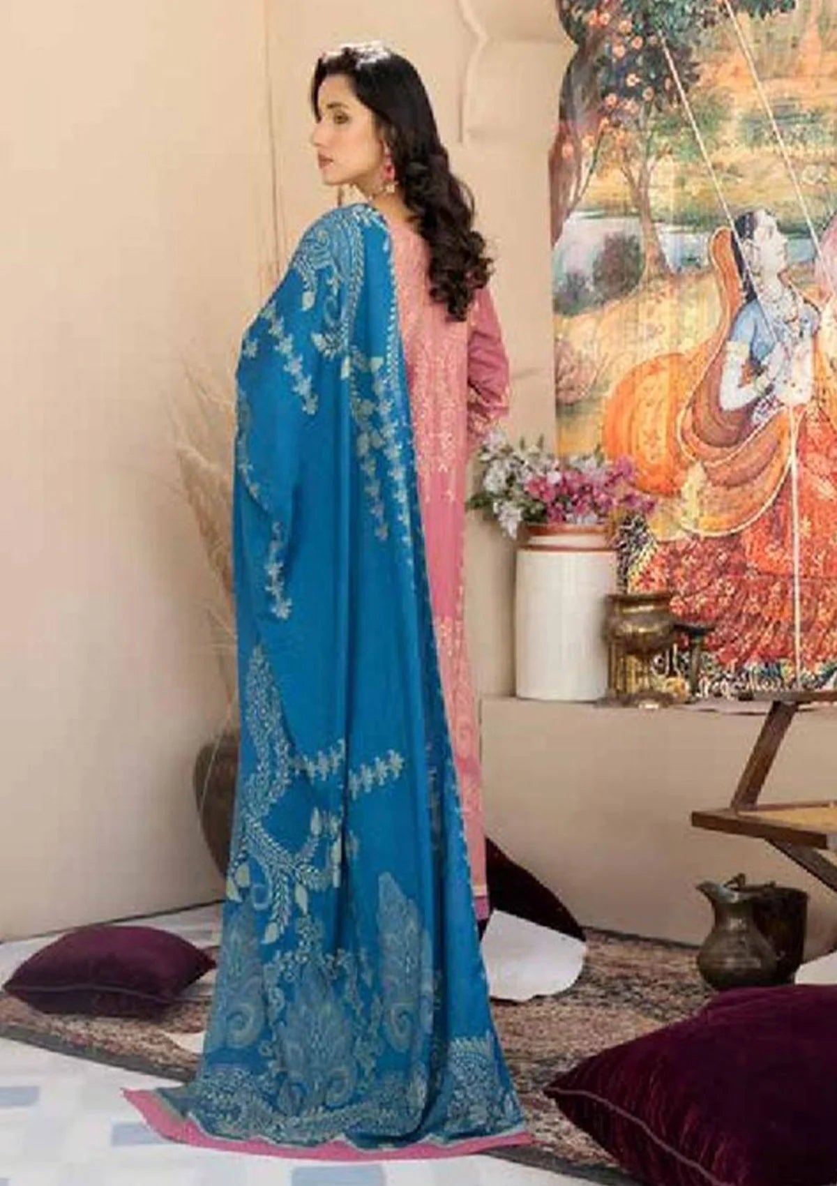 Rang-e-Baharan by Wania'22 Vol-01 WP-226 - Mohsin Saeed Fabrics