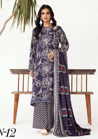 RangNagar By Nur Printed Slub'24 DN-12