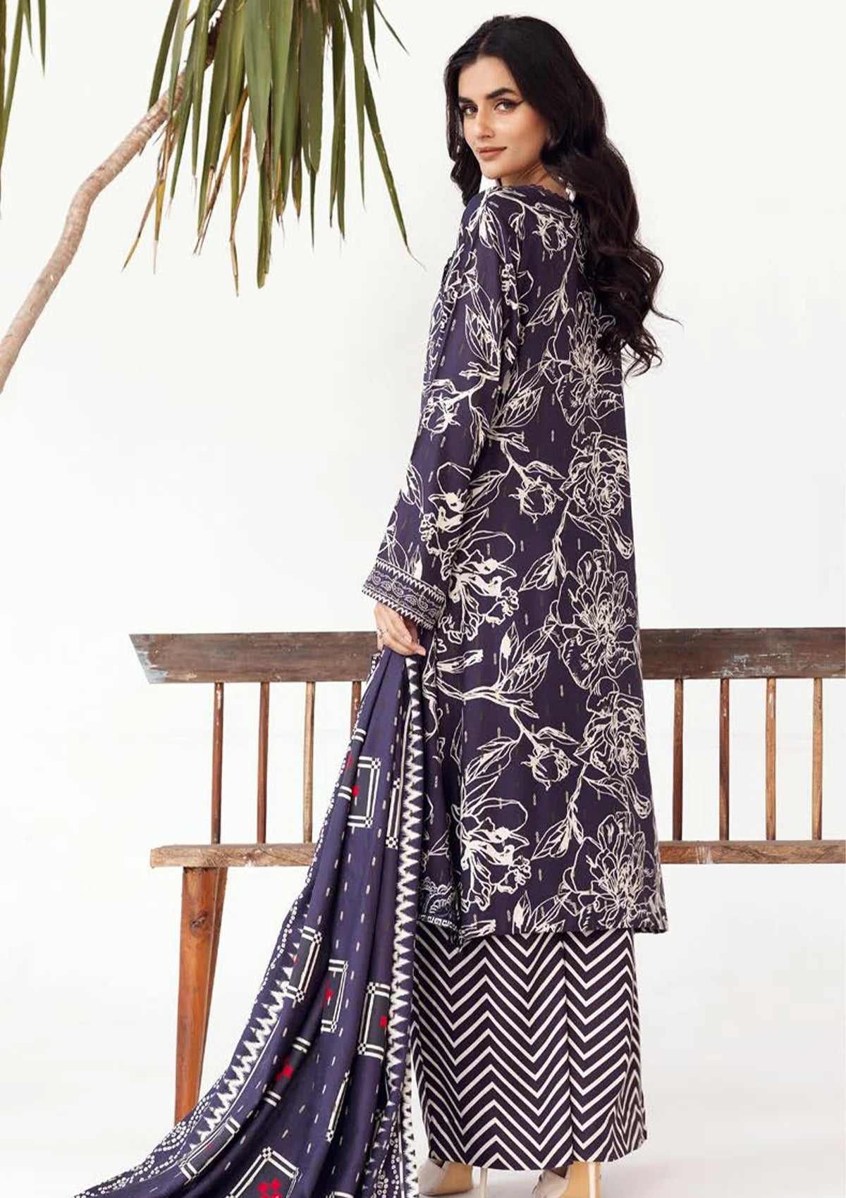 RangNagar By Nur Printed Slub'24 DN-12