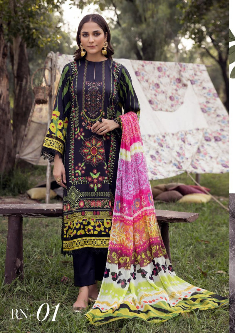 Rang Nagar by NUR'23 RN-01 - Mohsin Saeed Fabrics