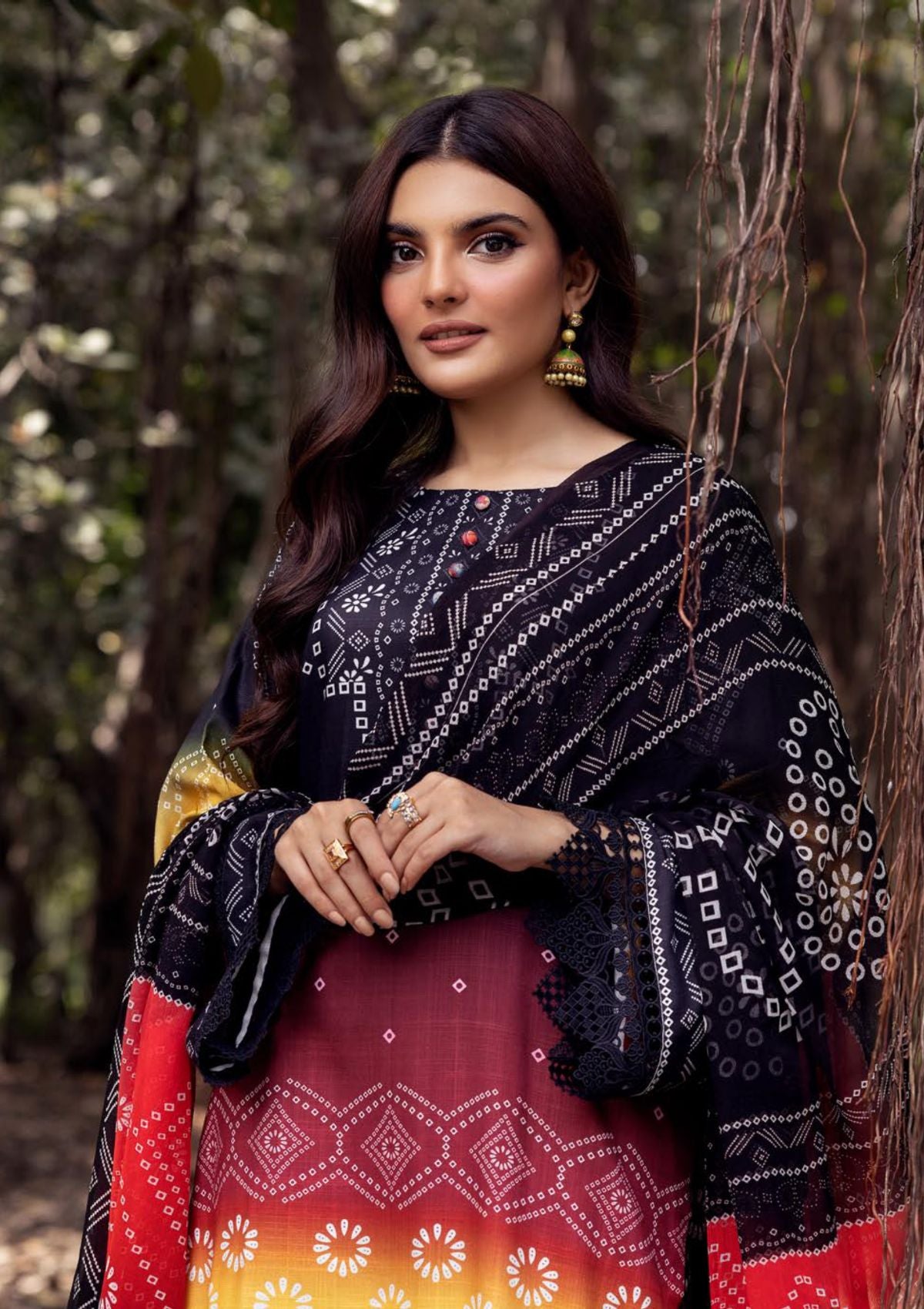 Rang Nagar by NUR'23 RN-08 - Mohsin Saeed Fabrics