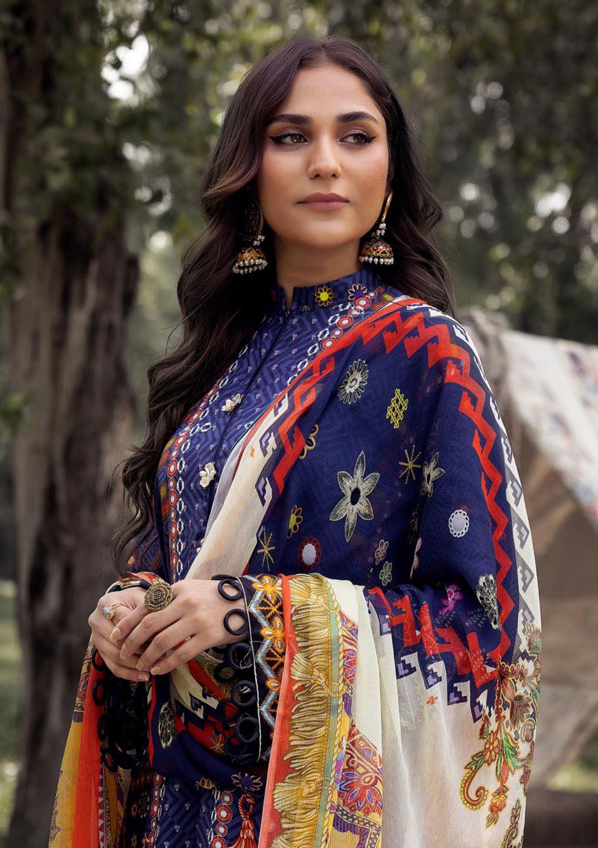 Rang Nagar by NUR'23 RN-13 - Mohsin Saeed Fabrics