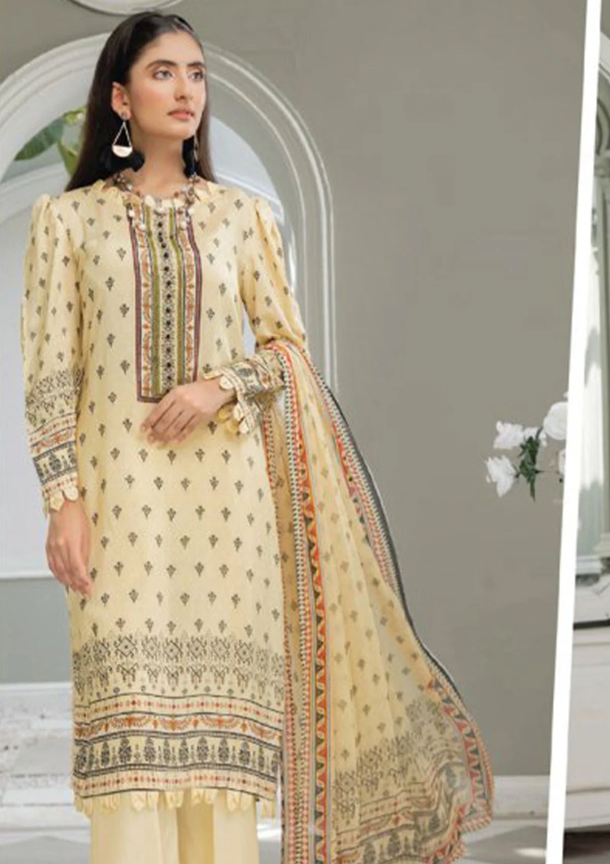 Rangoli By Puri-23 D-02 - Mohsin Saeed Fabrics