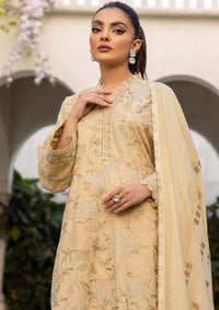 Khoobsurat Riwayat Emb Peach Leather'23 R-400 - Mohsin Saeed Fabrics