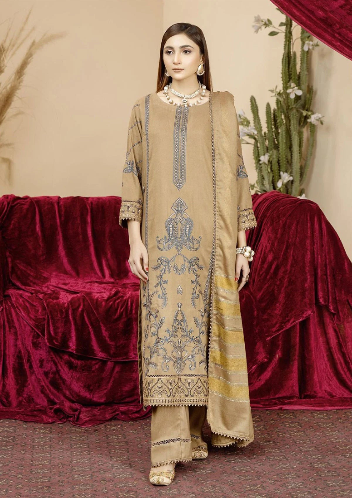 Reet By Wania'22 Vol-13 WP-636 - Mohsin Saeed Fabrics