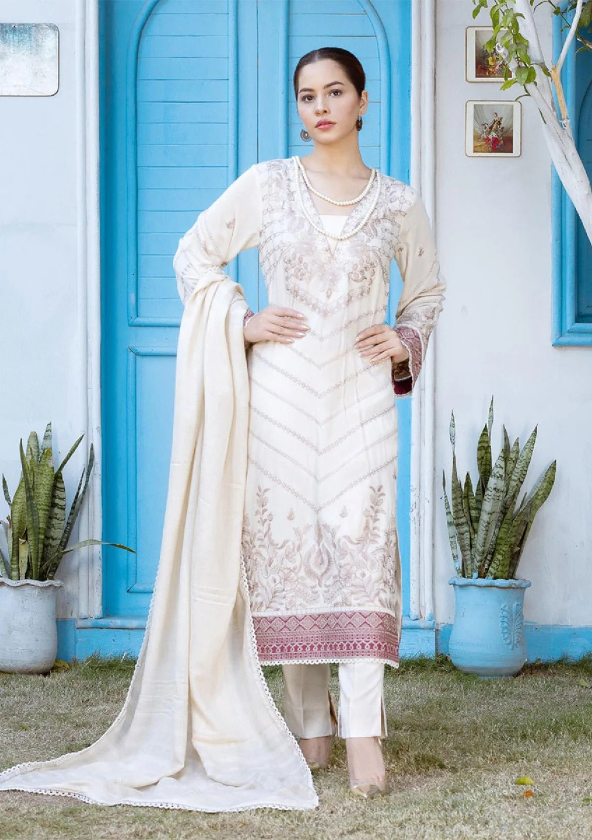 Reet By Wania'22 Vol-13 WP-638 - Mohsin Saeed Fabrics