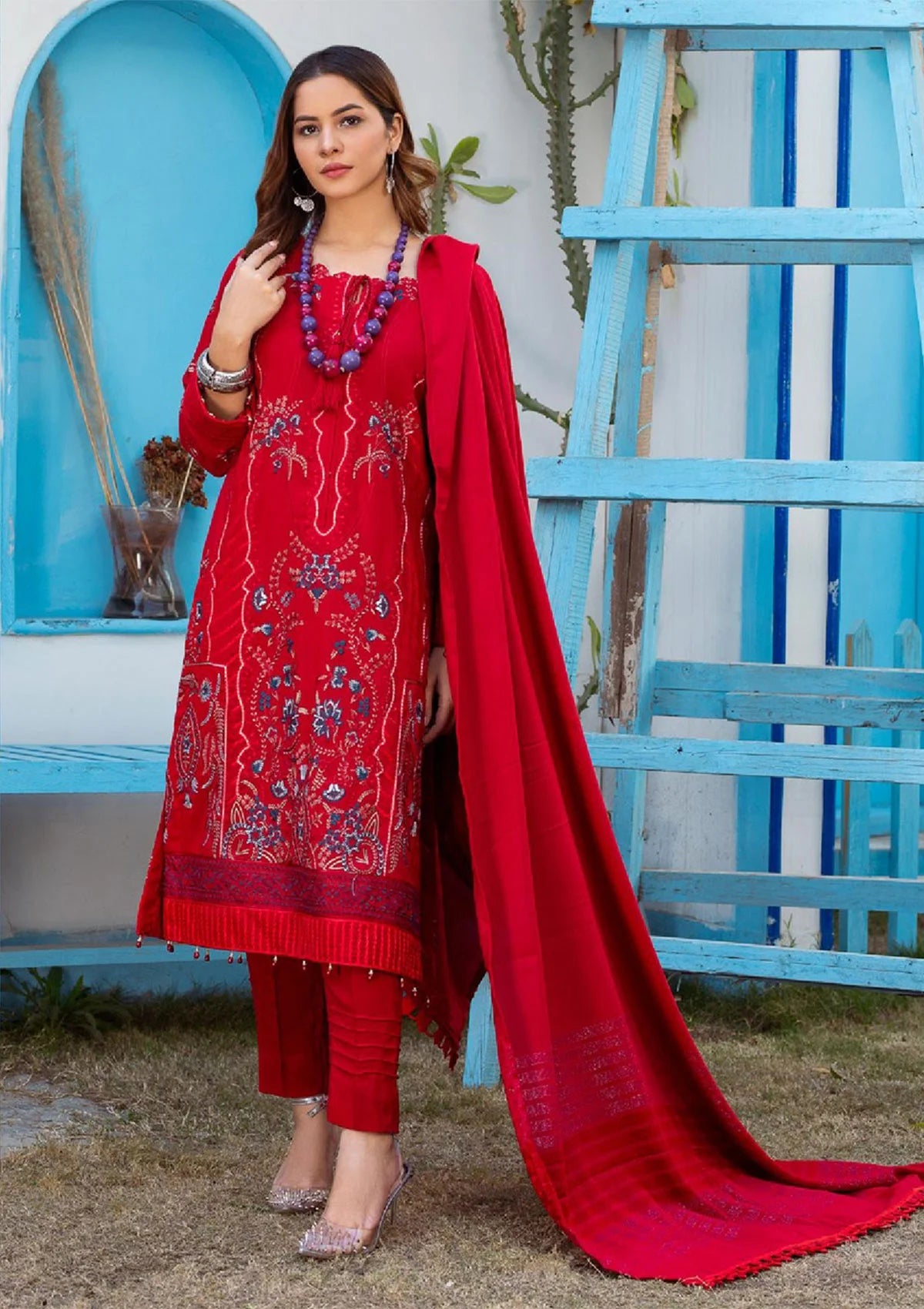 Reet By Wania'22 Vol-15 WP-654 - Mohsin Saeed Fabrics