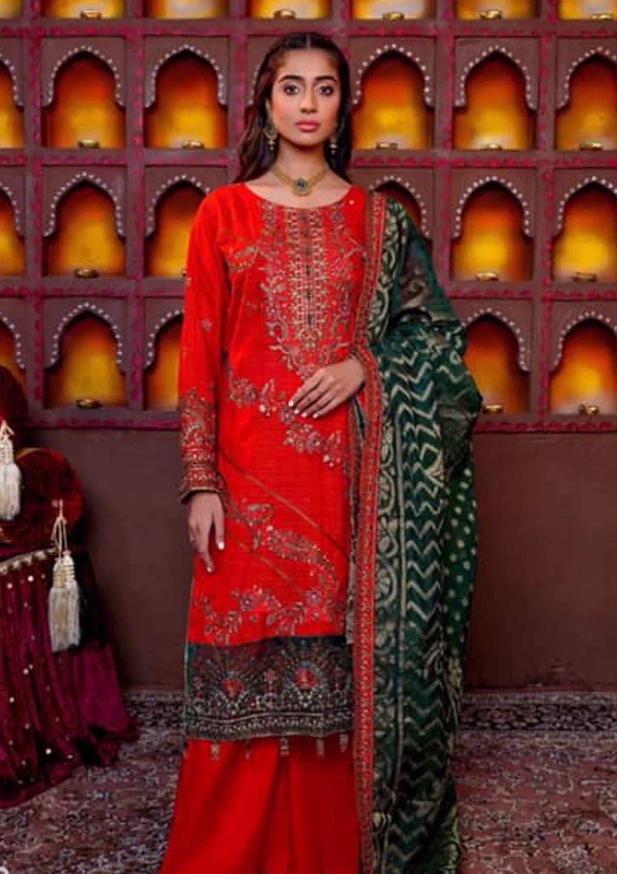 Rimal By Usman Kashif'24 Vol-05 D-01 - Mohsin Saeed Fabrics