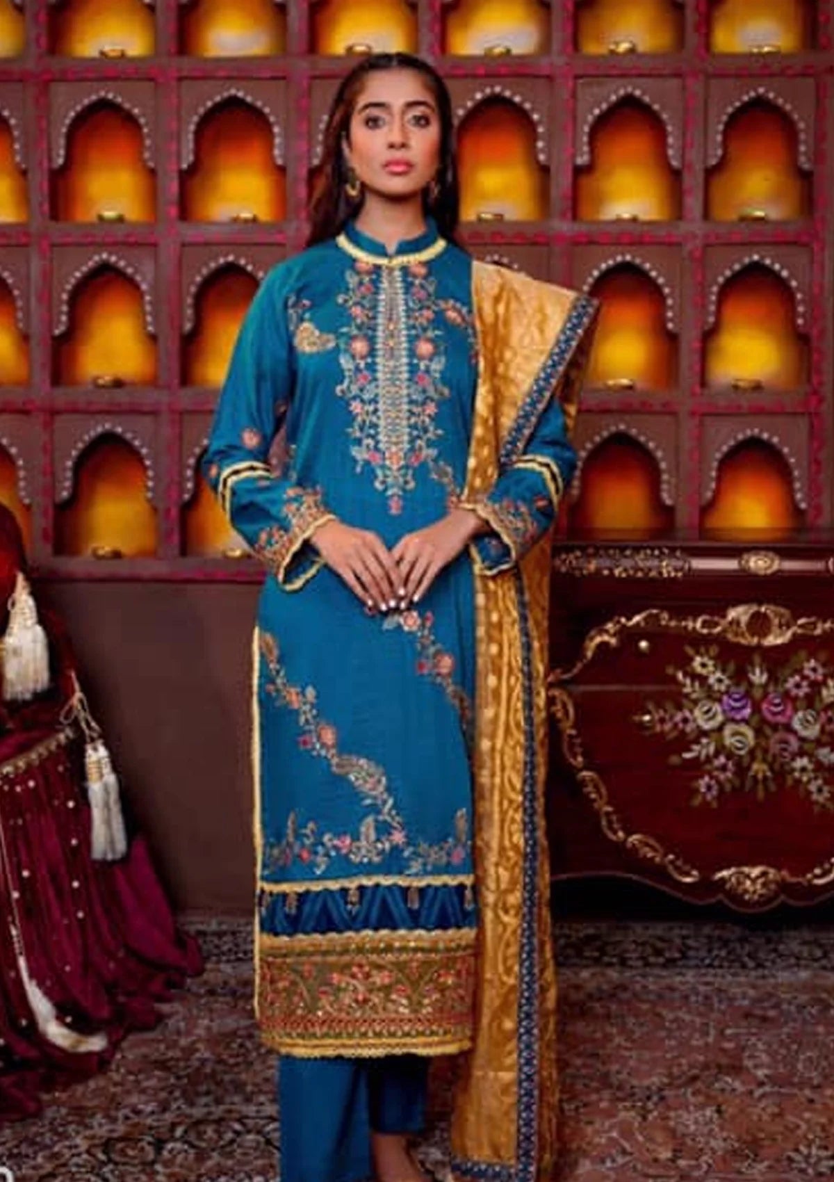 Rimal By Usman Kashif'24 Vol-05 D-02 - Mohsin Saeed Fabrics