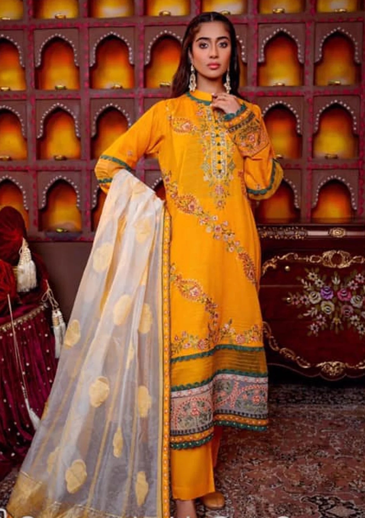 Rimal By Usman Kashif'24 Vol-05 D-03 - Mohsin Saeed Fabrics